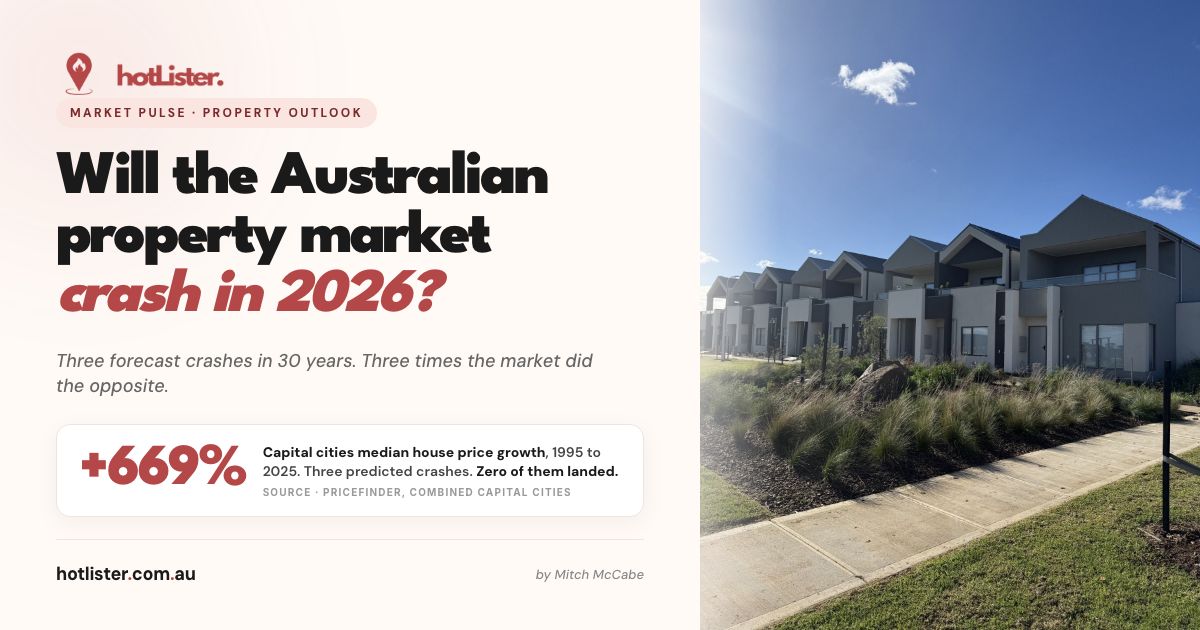 Will the Australian Property Market Crash in 2026?